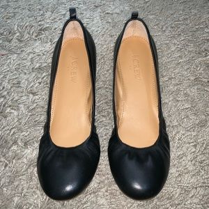 J. Crew Black Closed Toe Flats